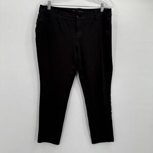 Maurices Pants Womens XL Regular Black Stretch Skinny Ponte Dressy Work